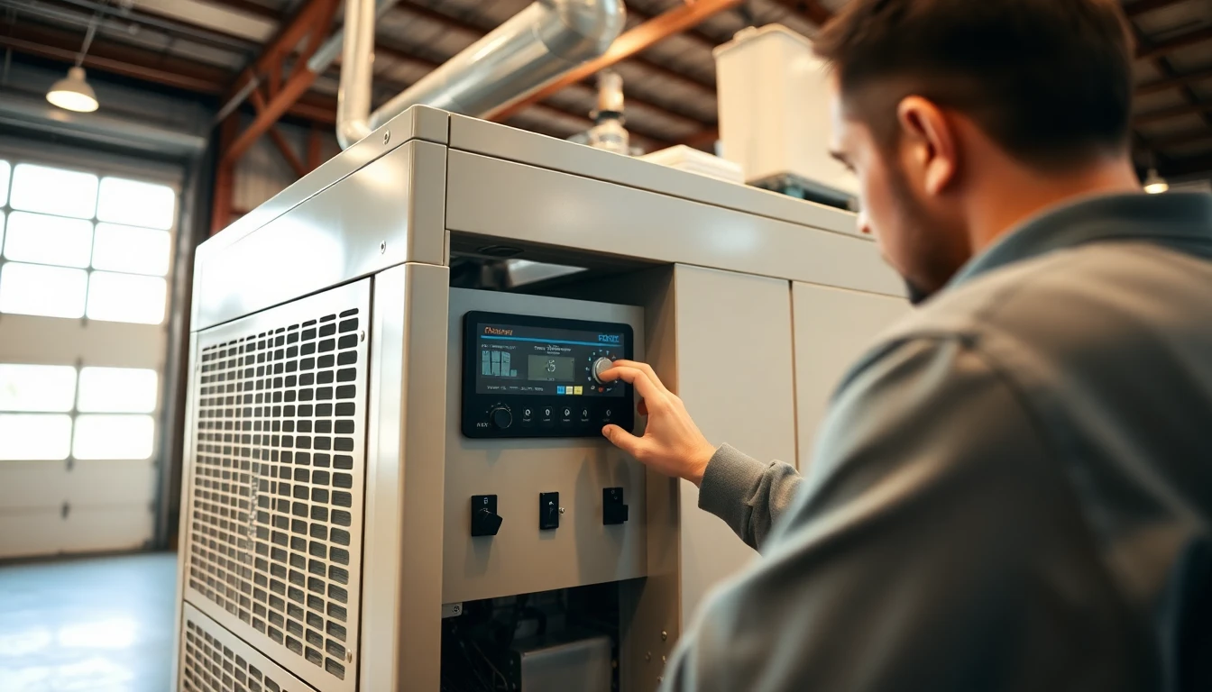 Dehumidification Equipment Installation